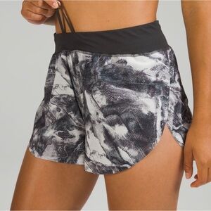 Lululemon Black and White Women's Shorts